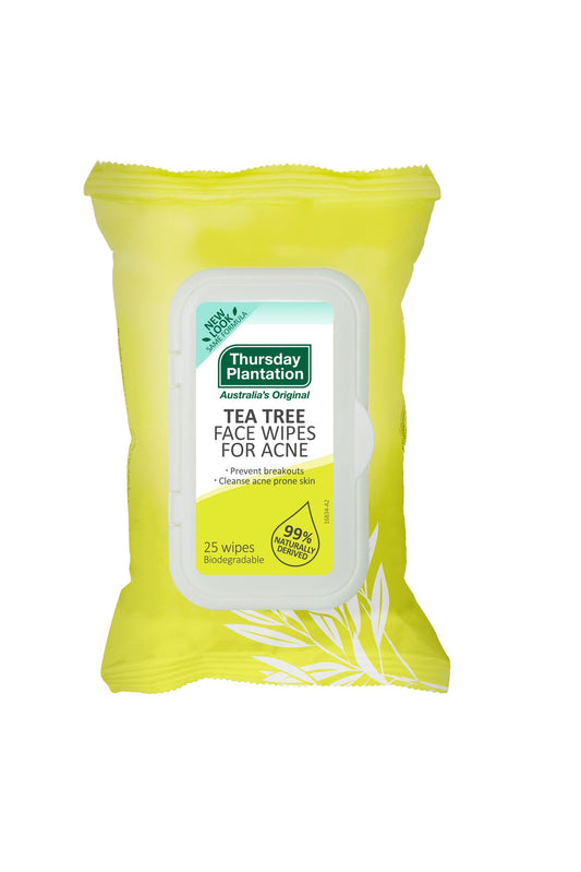 Tea Tree Face Wipes for Acne