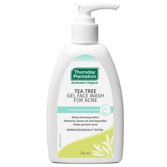 TEA TREE GEL FACE WASH FOR ACNE